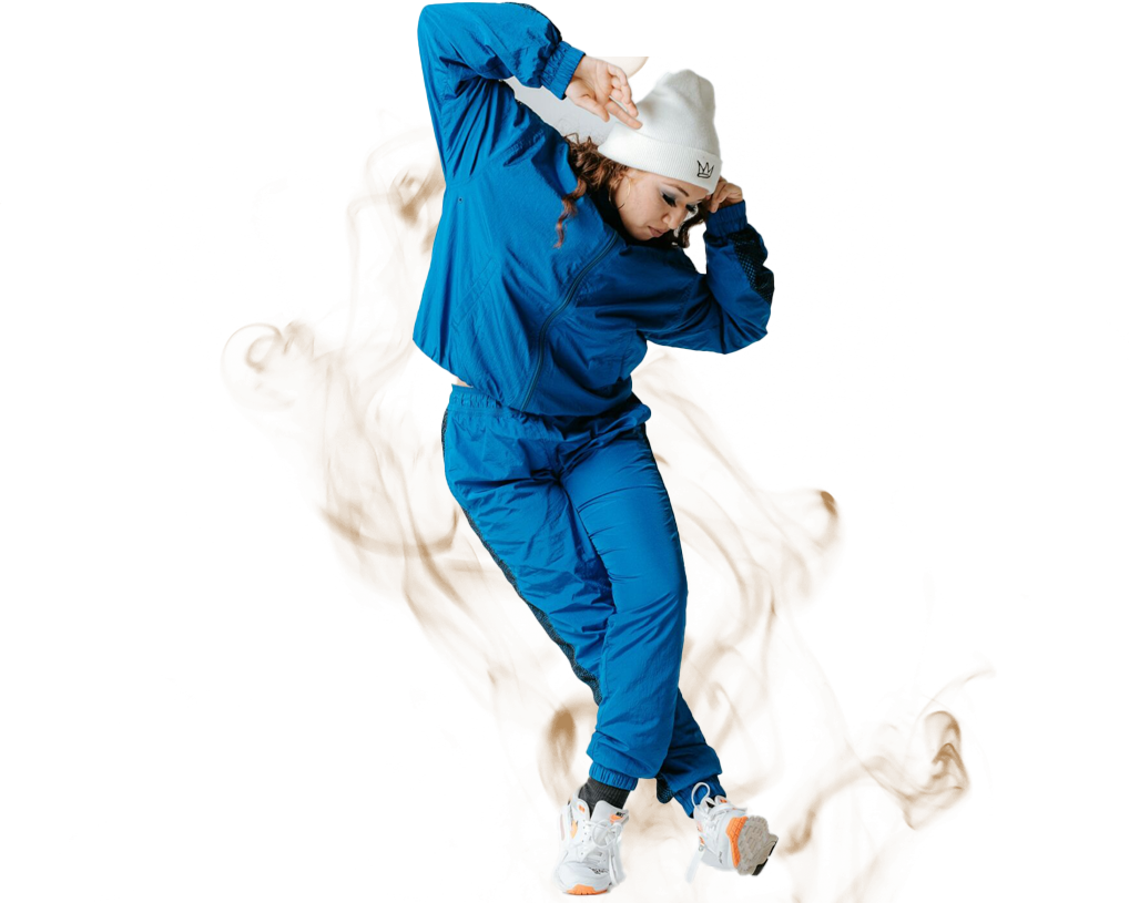 Danseuse hip-hop et danseuse contemporaine